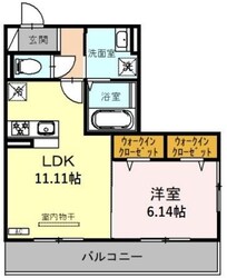 レジデンスコート栗東の物件間取画像